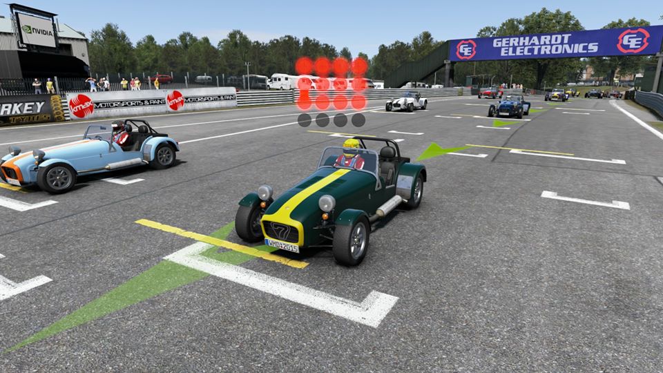 Project CARS starting grid