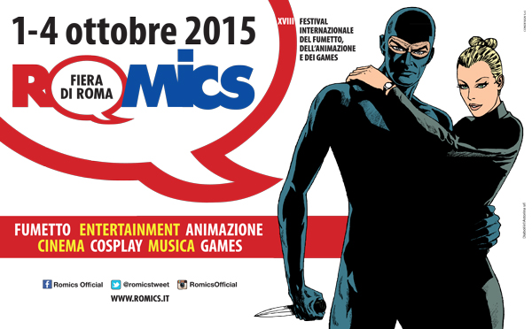 locandina romics 2015 ottobre