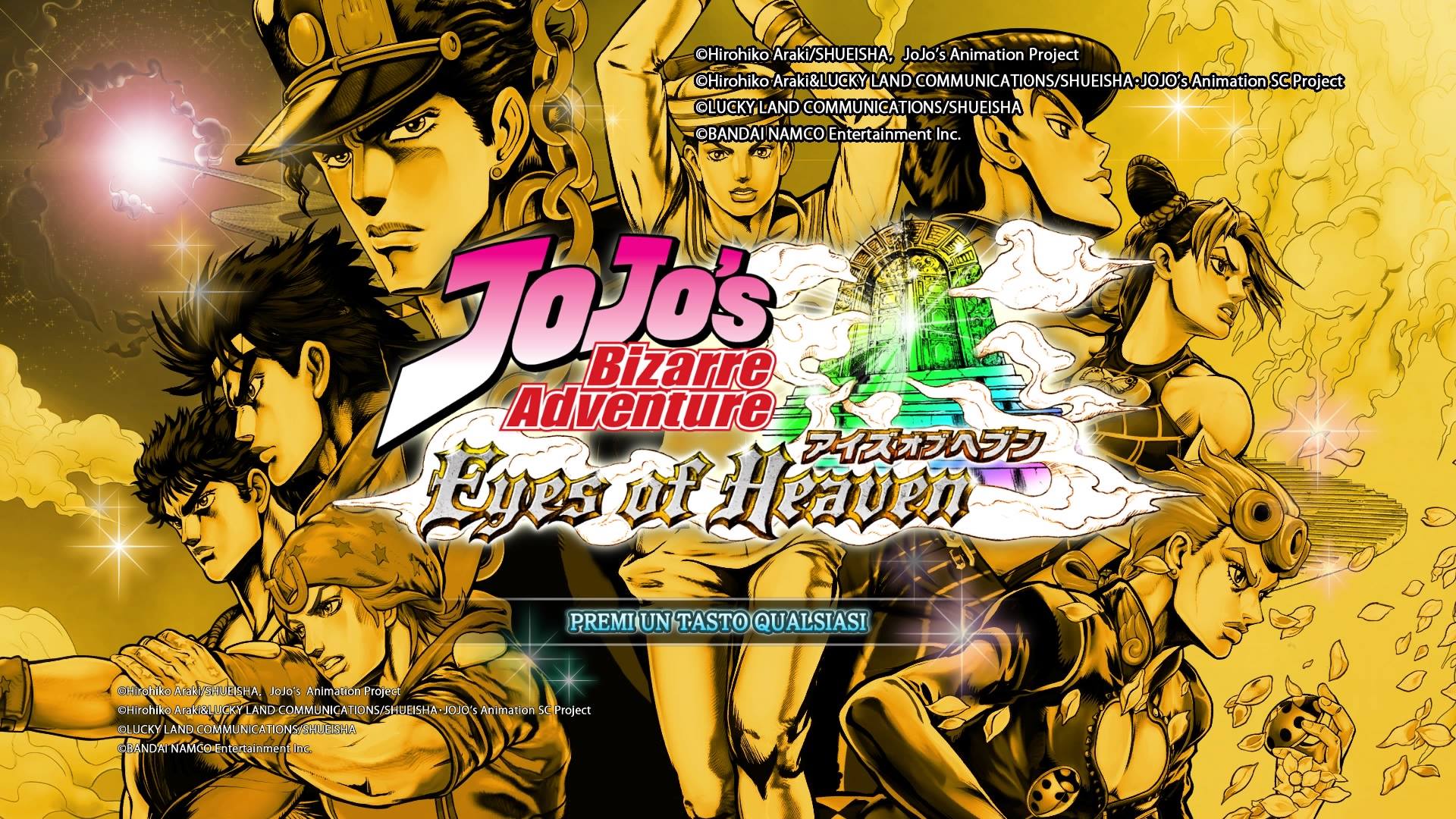 Jojo's Bizarre Adventure Eyes of Heaven