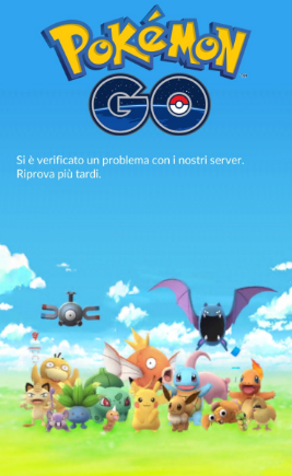 Pokemon GO down