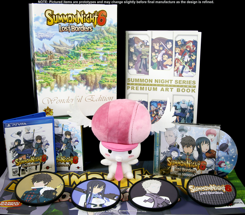 summon night 6 wonderful edition psvita