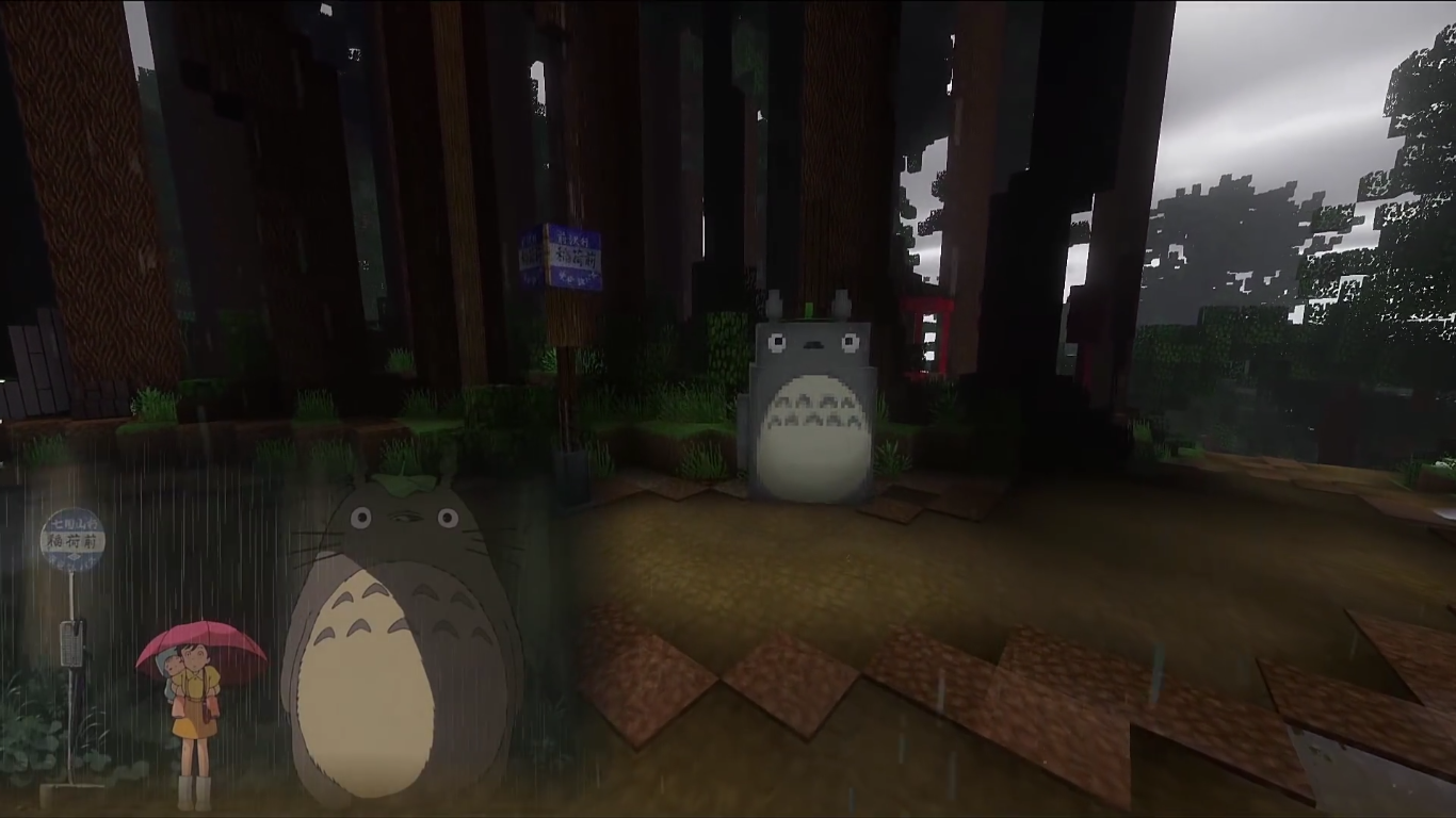 Il mio vicino Totoro - Minecraft