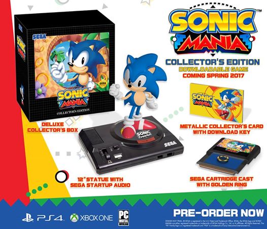 Sonic Mania Collector's Edition