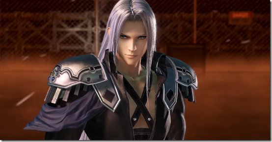 Sephiroth Dissidia Final Fantasy Arcade