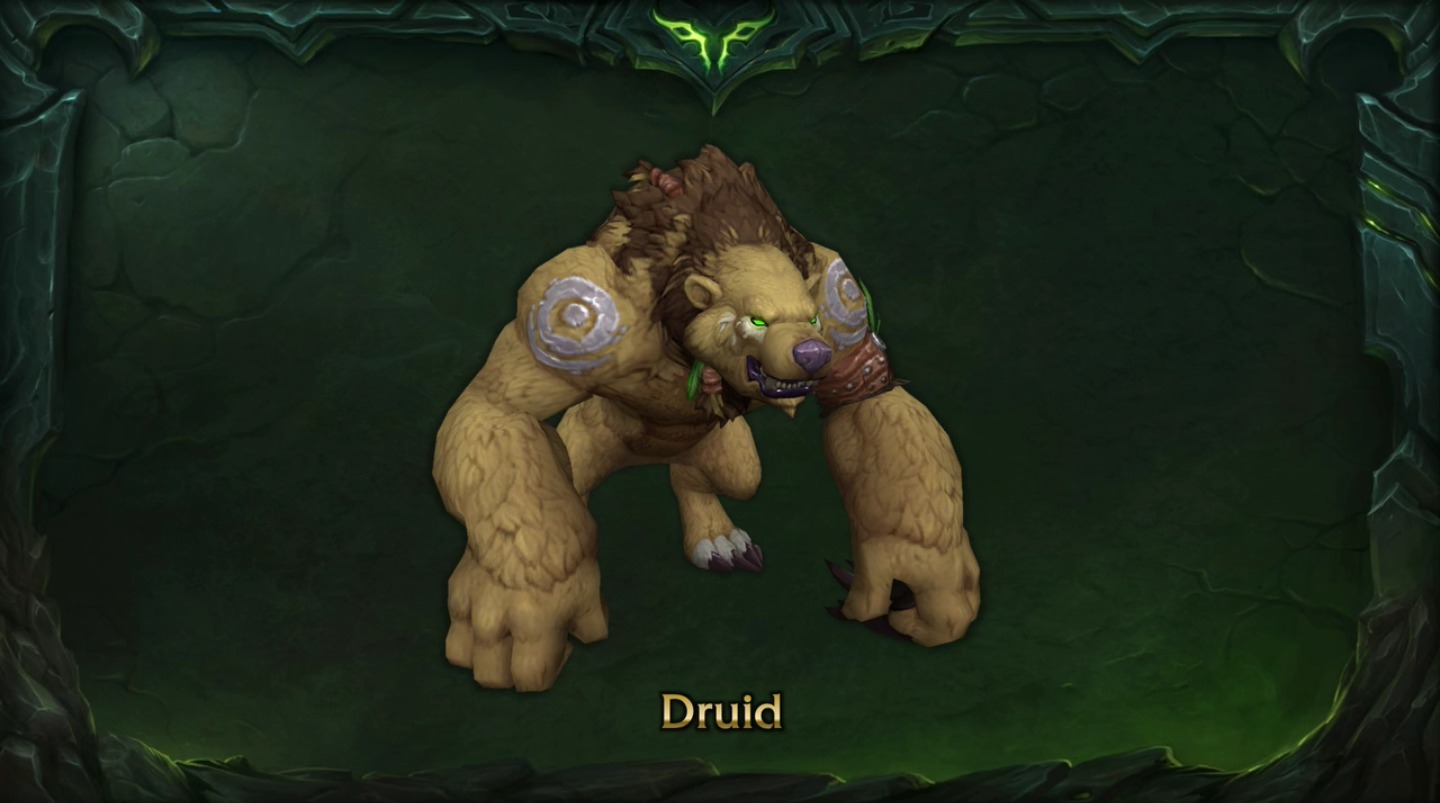 druido forma orso