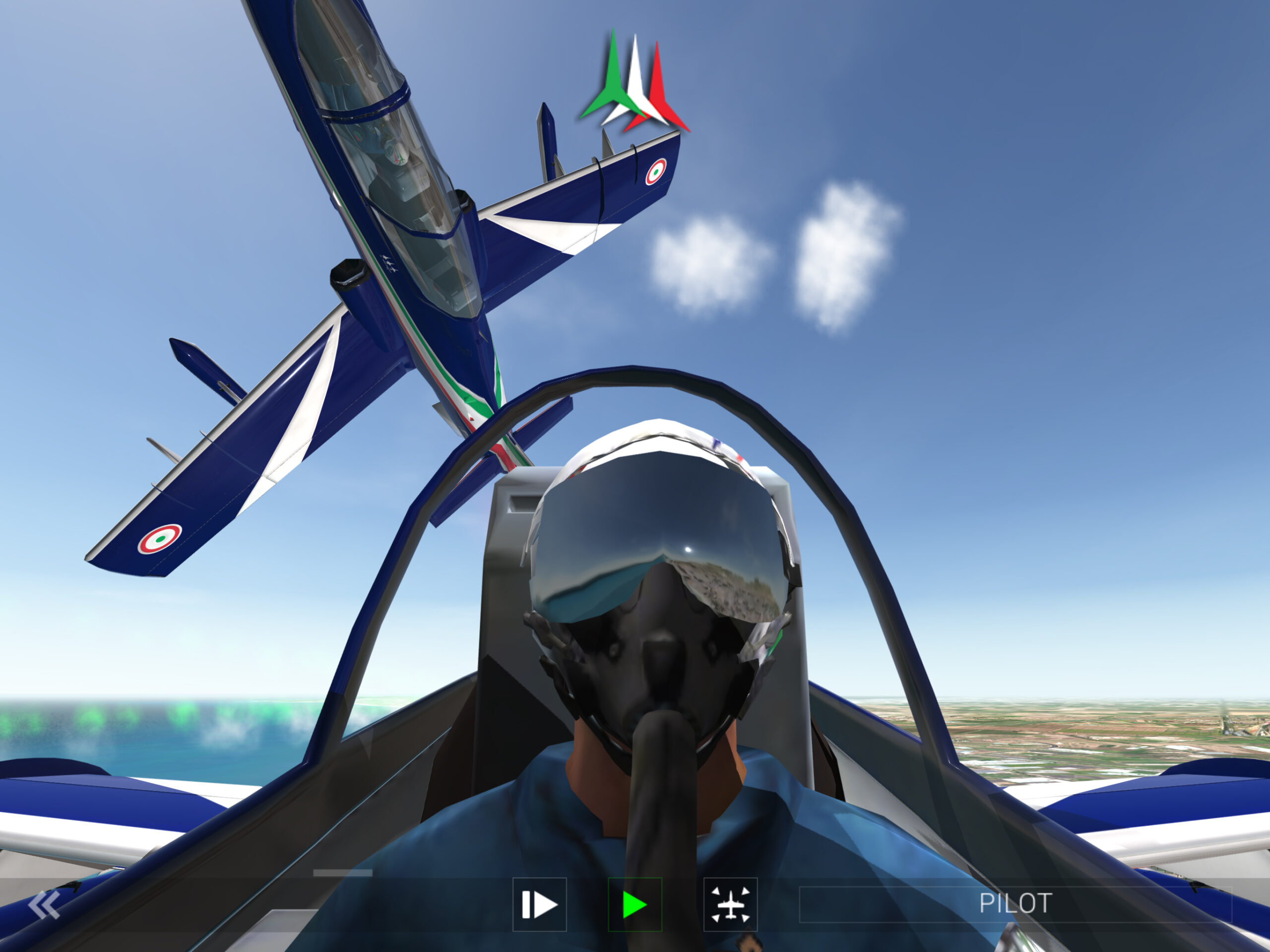 Frecce Tricolori Flight Simulator