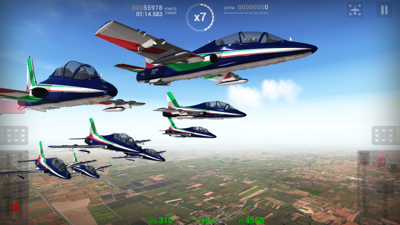 Frecce Tricolori Flight Simulator