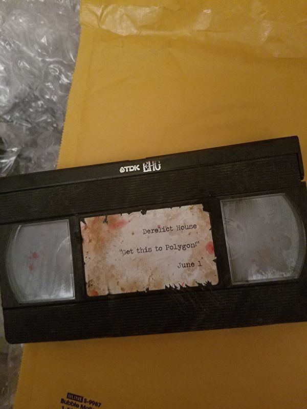 videoregistratore vhs resident evil vii