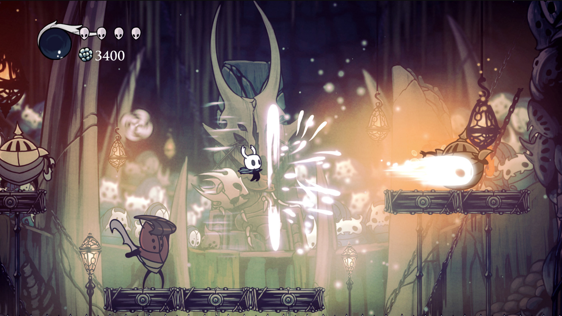 Il "Soul" di Hollow Knight all'opera