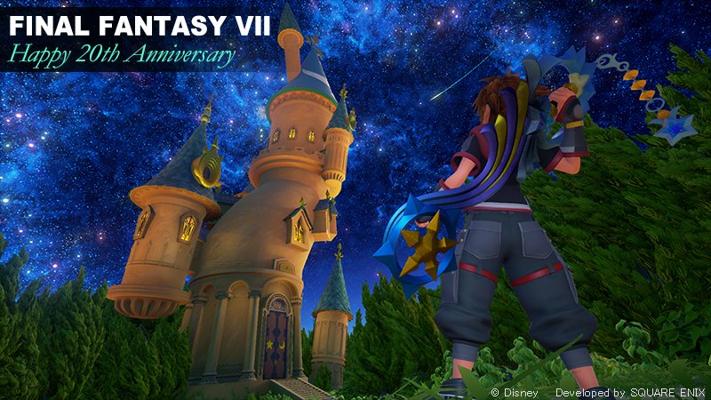 Final Fantasy VII Kingdom hearts III