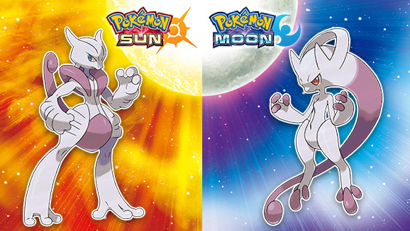 mewtwo pokémon Sole e Luna