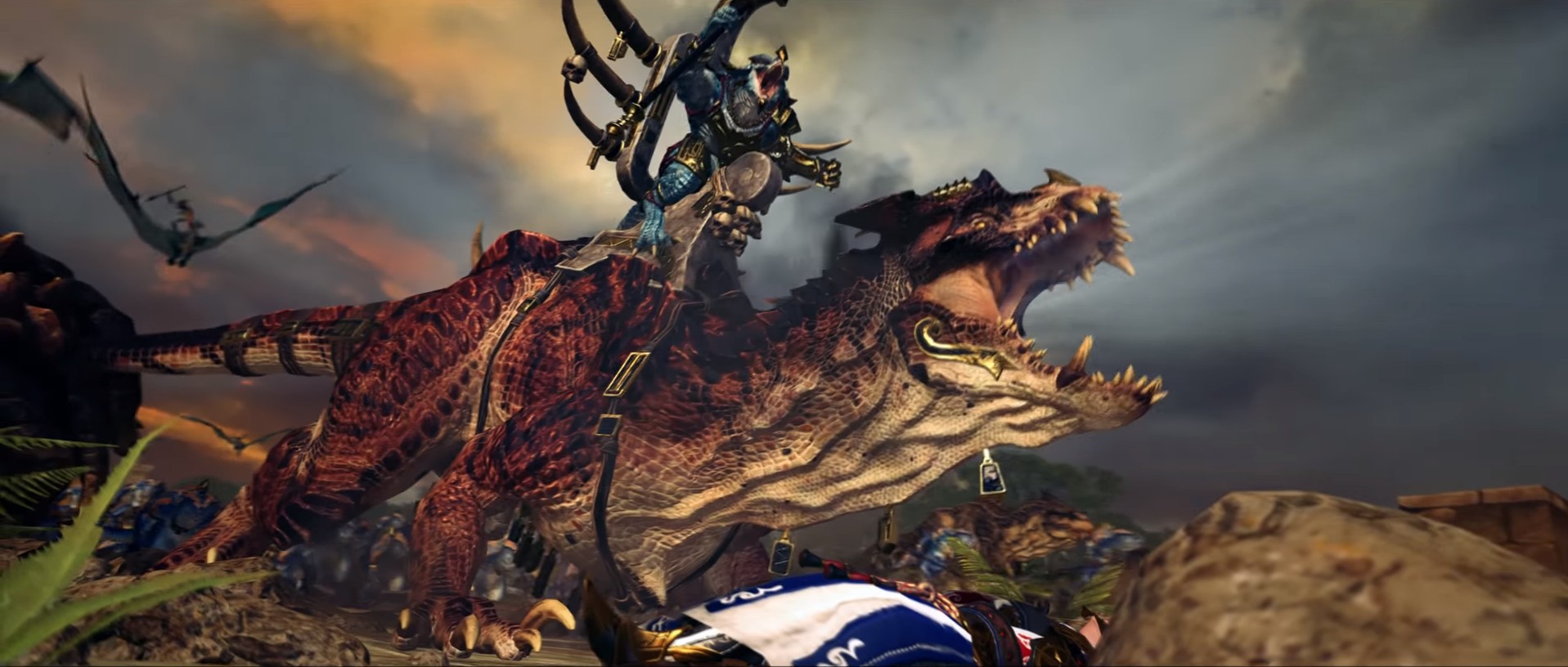 Total War: Warhammer II Uomini Lucertola