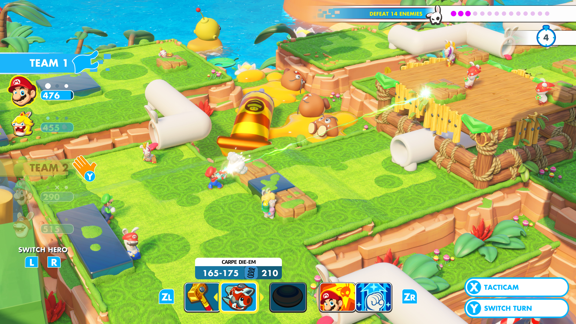 Mario + Rabbids: Kingdom Battle