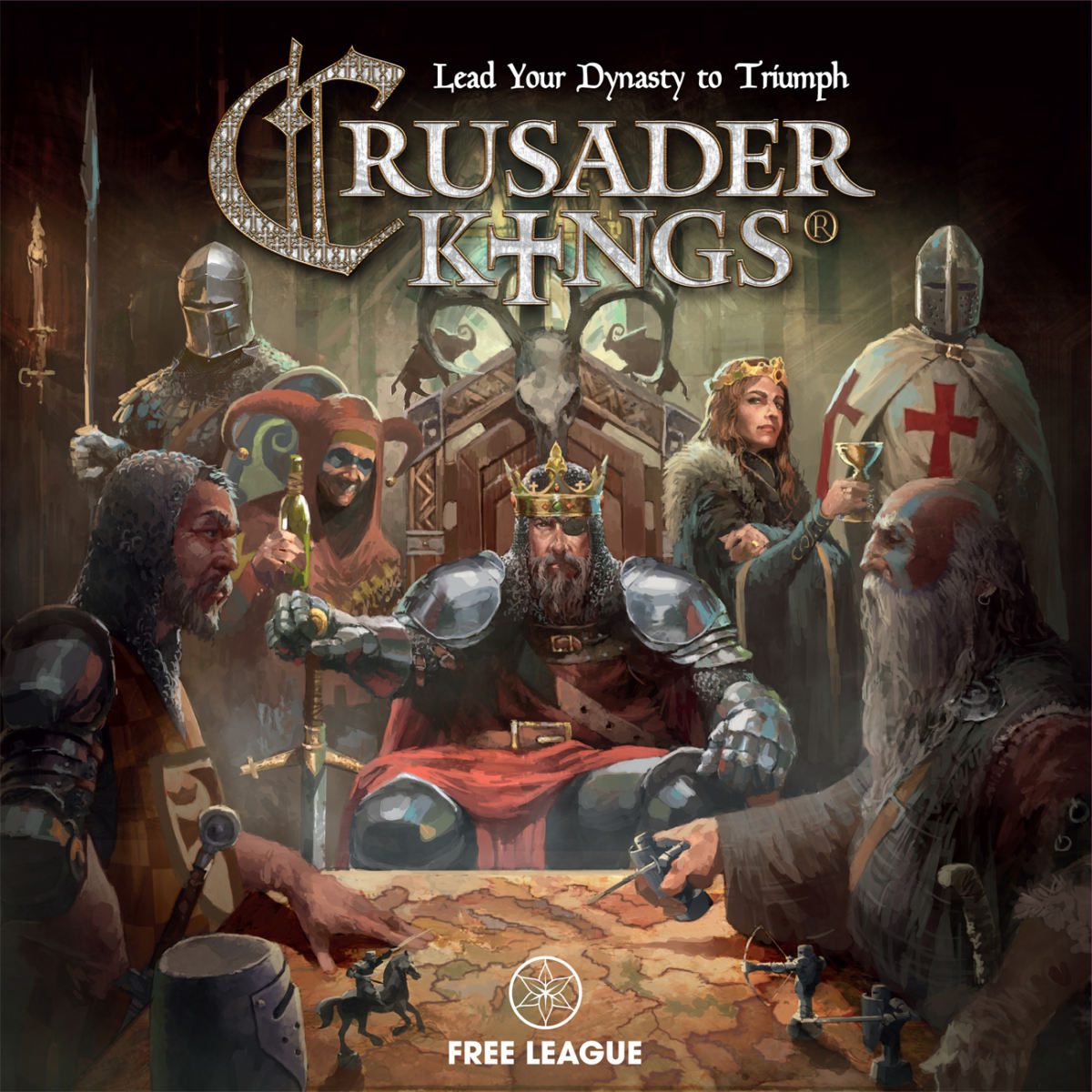 Crusader Kings the boardgame