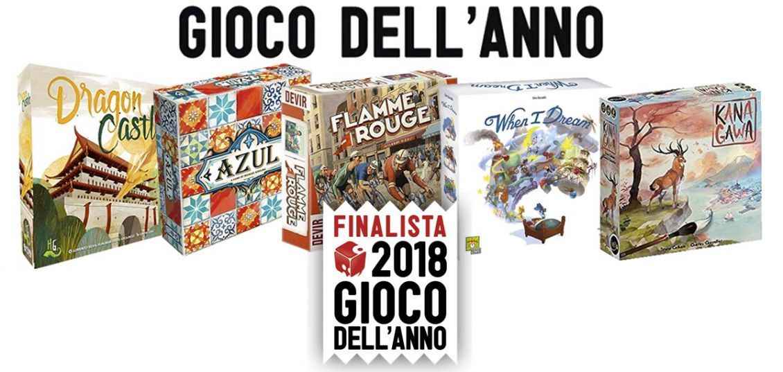 finalisti gioco dell'anno 2018