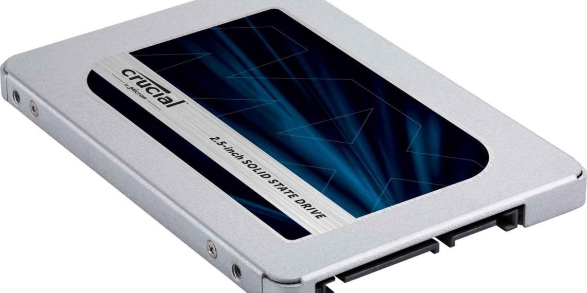 Crucial MX500 SSD Interno, 500 GB, 3D NAND, SATA, 2.5 Pollici