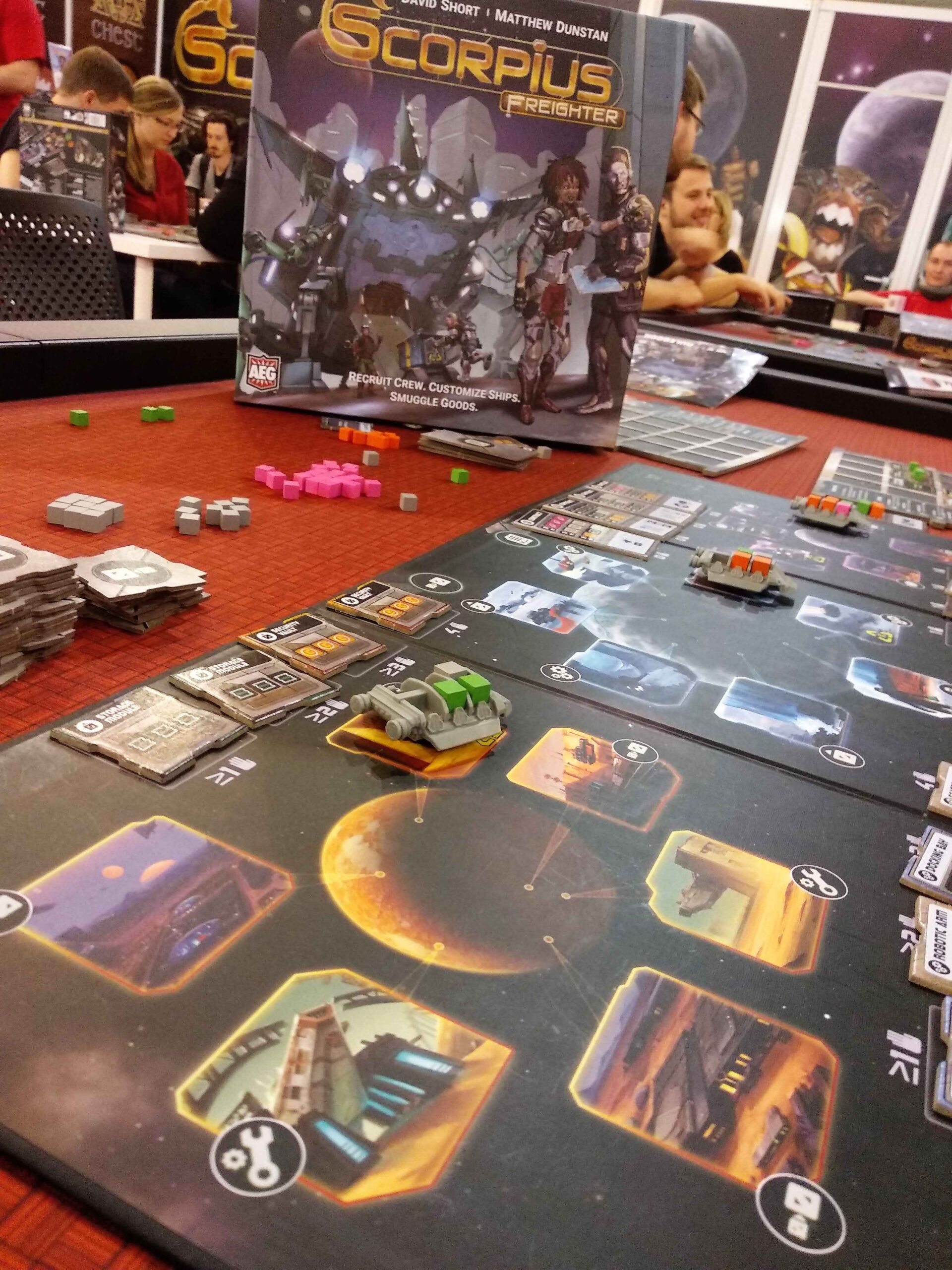 Adempimento contratti ad ambientazione spaziale, Essen Spiel 2018