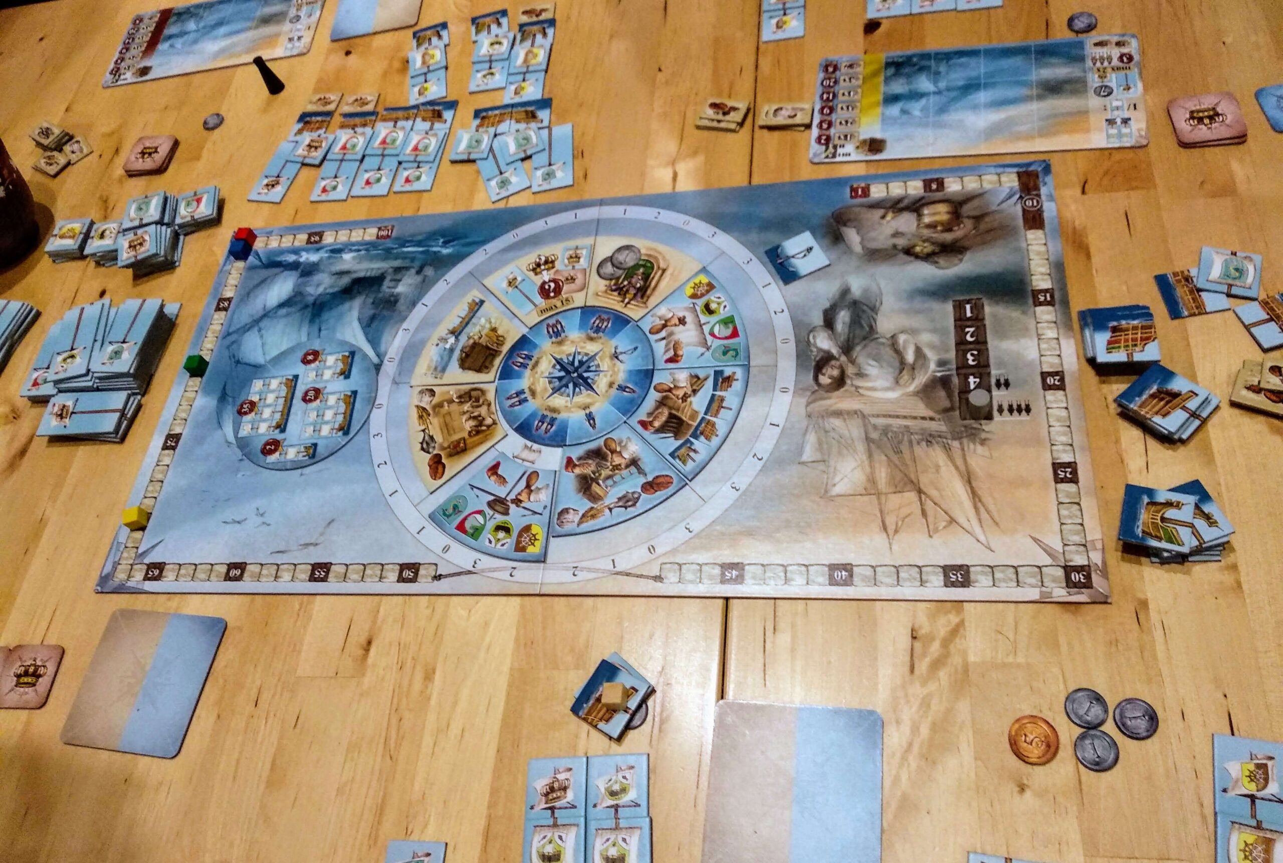 Nauticus, german game, gestionale navale di Michael Kiesling e Wolfgang Kramer