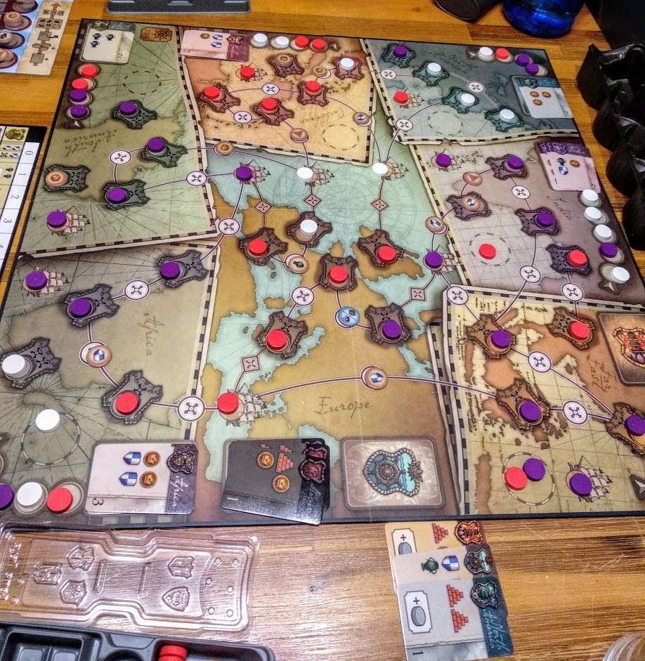 Gameboard Endeavor: Age of Sail - Le rotte dell'impero