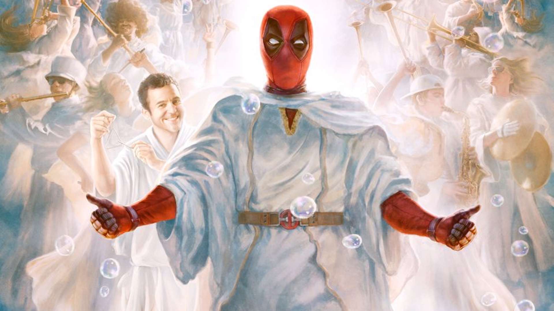 the-latest-poster-from-once-upon-a-deadpool-seems-to-parody-a-painting-of-christ-used-by-the-lds-church-social