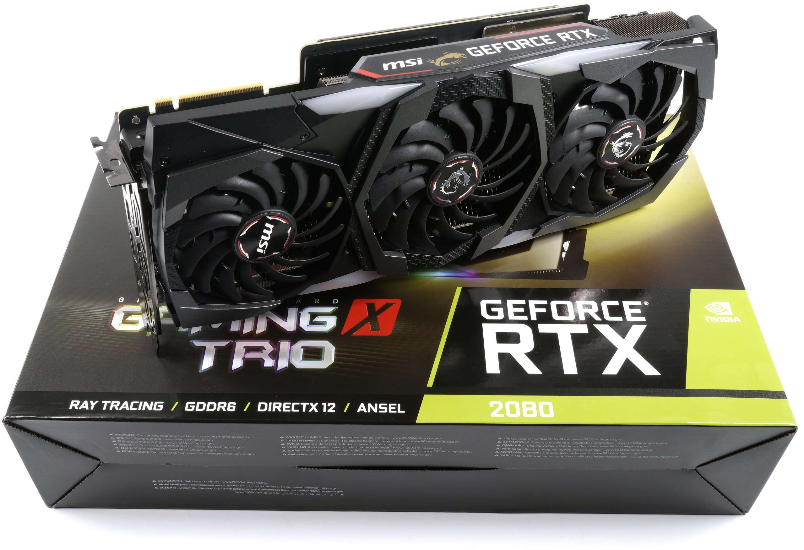RTX 2080ti MSI gaming x trio GeForce 債券は上昇 | PC/タブレット