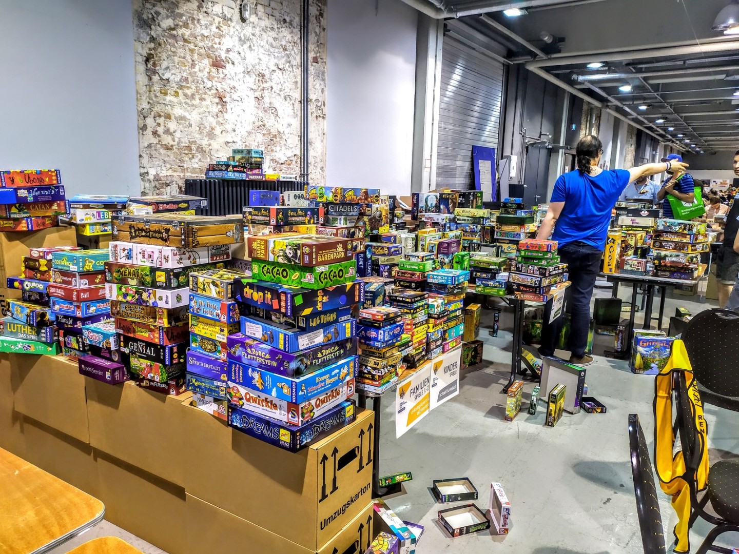 Berlin Brettspiel Con 2019 area prestito Hall 4