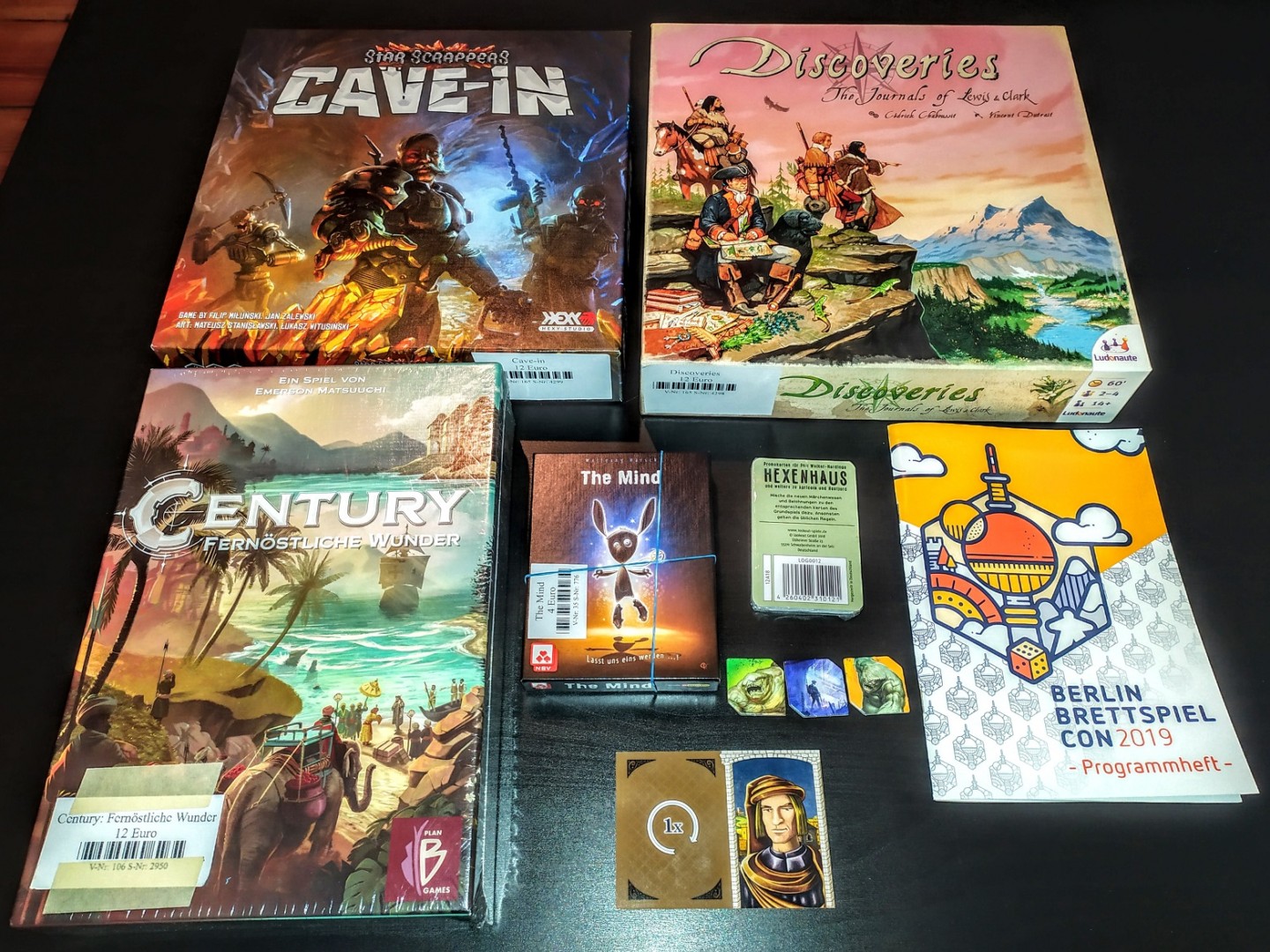 Berlin Brettspiel Con 2019 loot