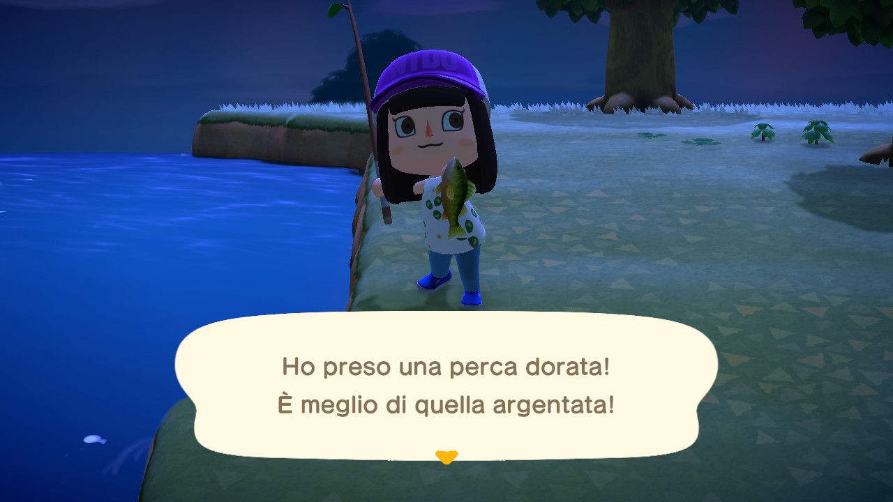 Animal Crossing: New Horizons - perca dorata