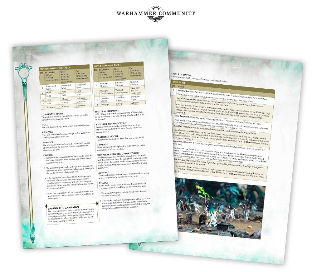 pdf Solo Warhammer: The Glymmsforge Catacombs
