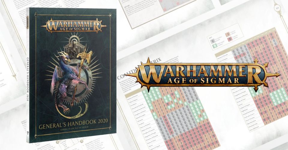 Warhammer Age of Sigmar il General's Handbook 2020 è ora disponibile
