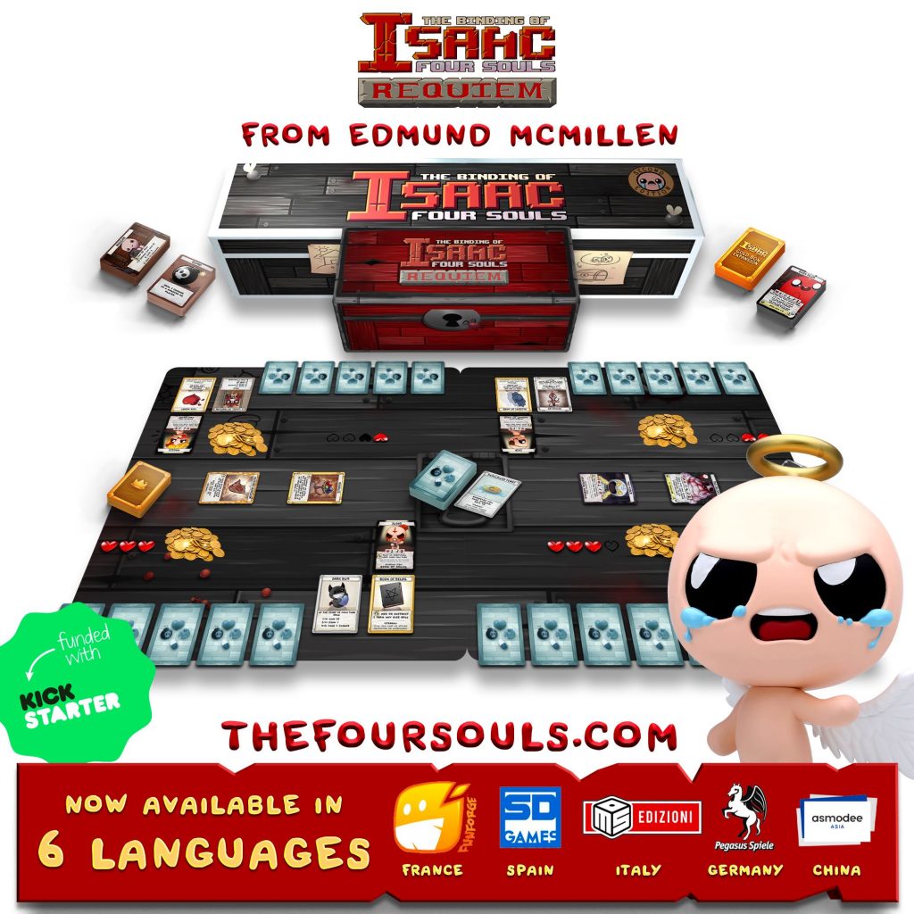 The Binding Of Isaac Four Souls Arriva Ledizione In Italiano Del Boardgame 2126