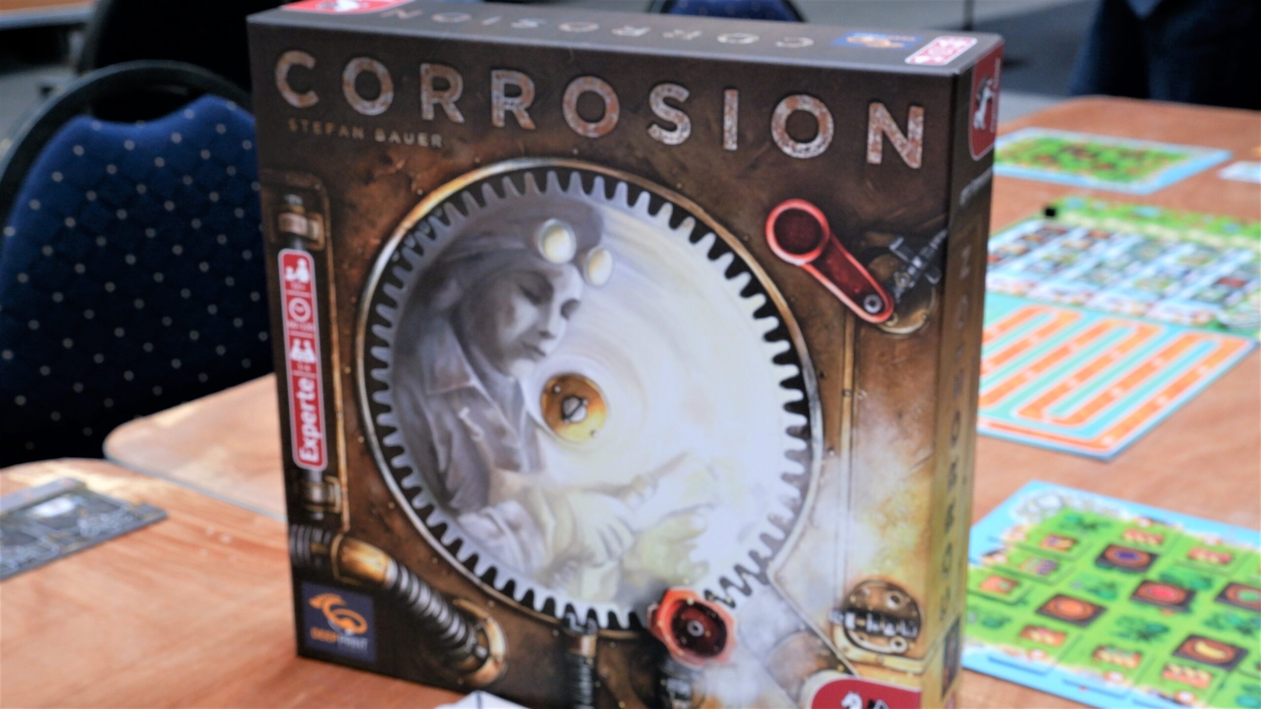 Corrosion - game box Berlin Brettspiel Con 2021