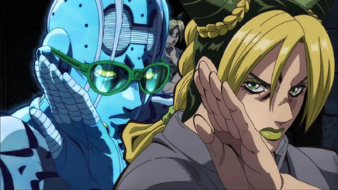 jojo_anime final key visual for Stone Ocean.