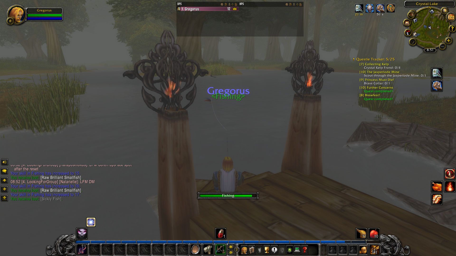 World of Warcraft fishing wotlk