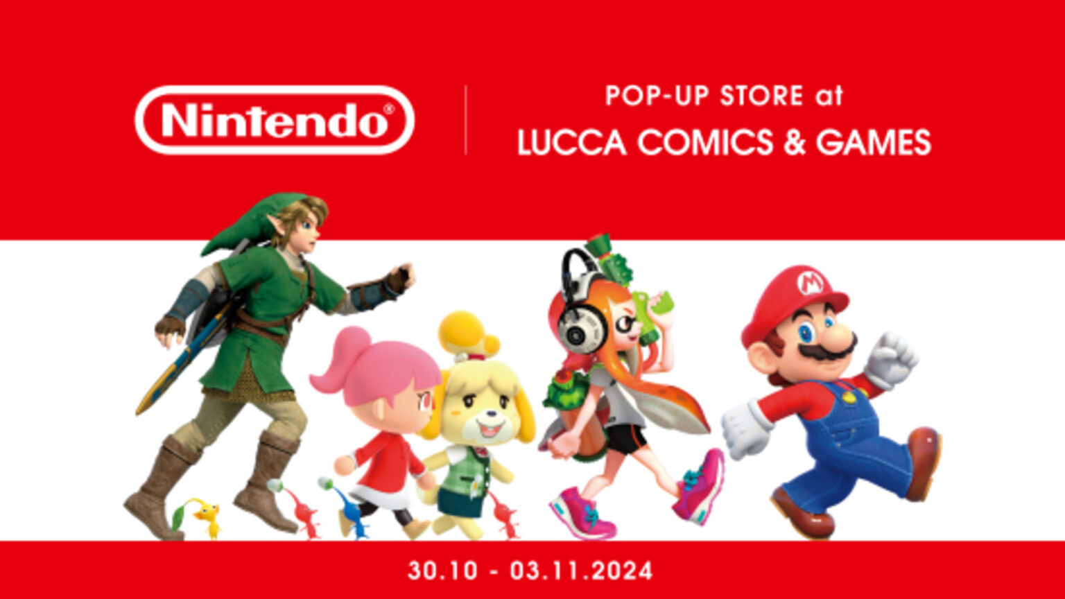 Nintendo Lucca Comics & Games 2024