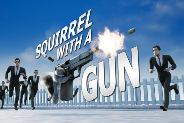 squirrel with a gun