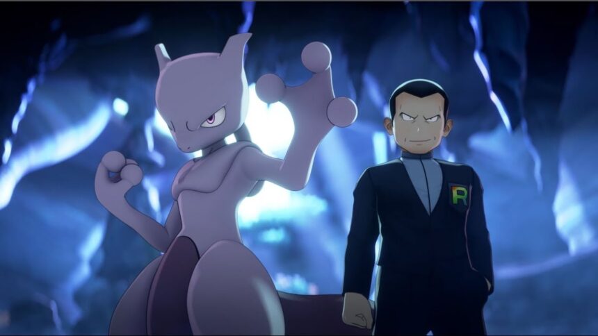 Mewtwo Giovanni Pokémon