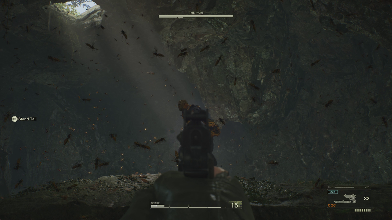 metal gear solid delta the pain