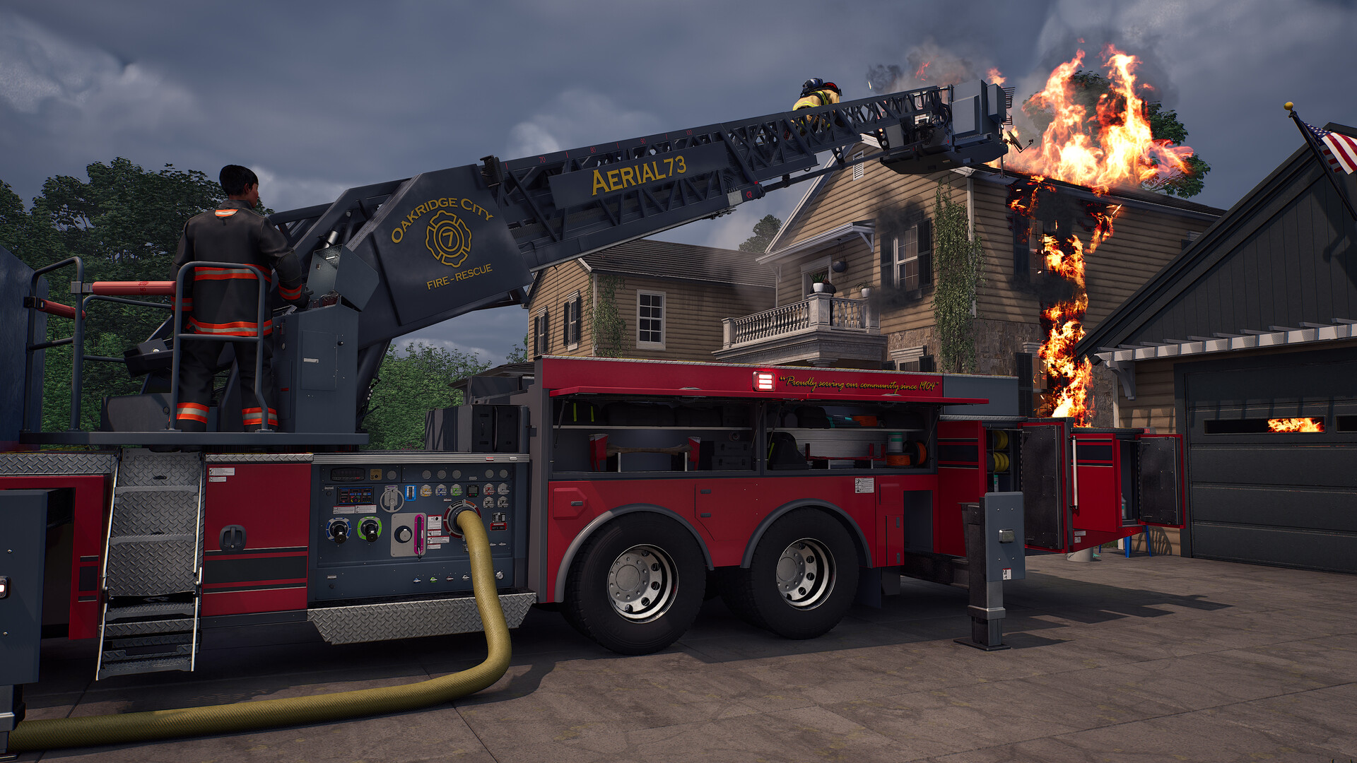 Firefighting Simulator Ignite mezzo