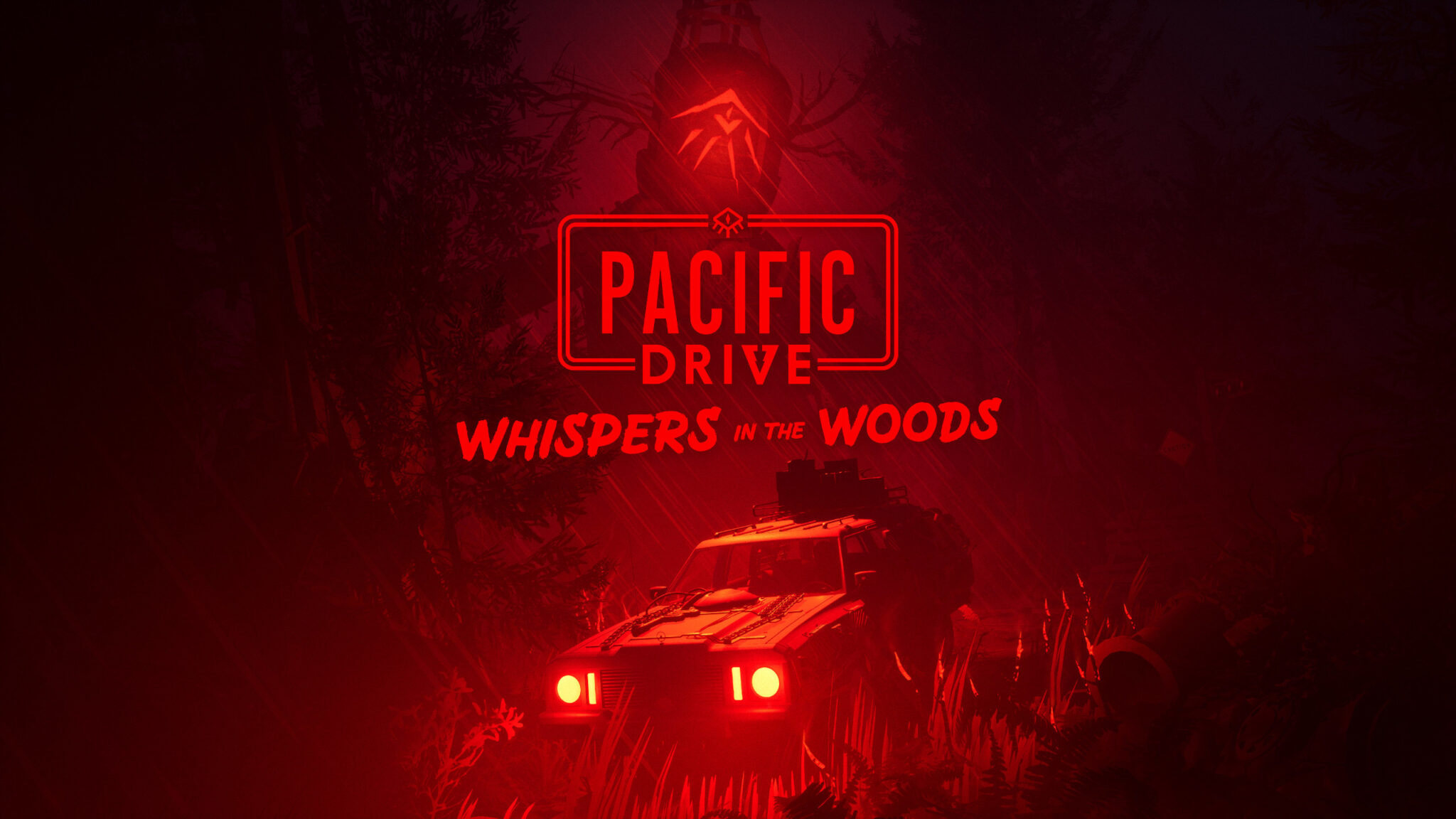 Pacific Drive Whispers in the Woods copertina