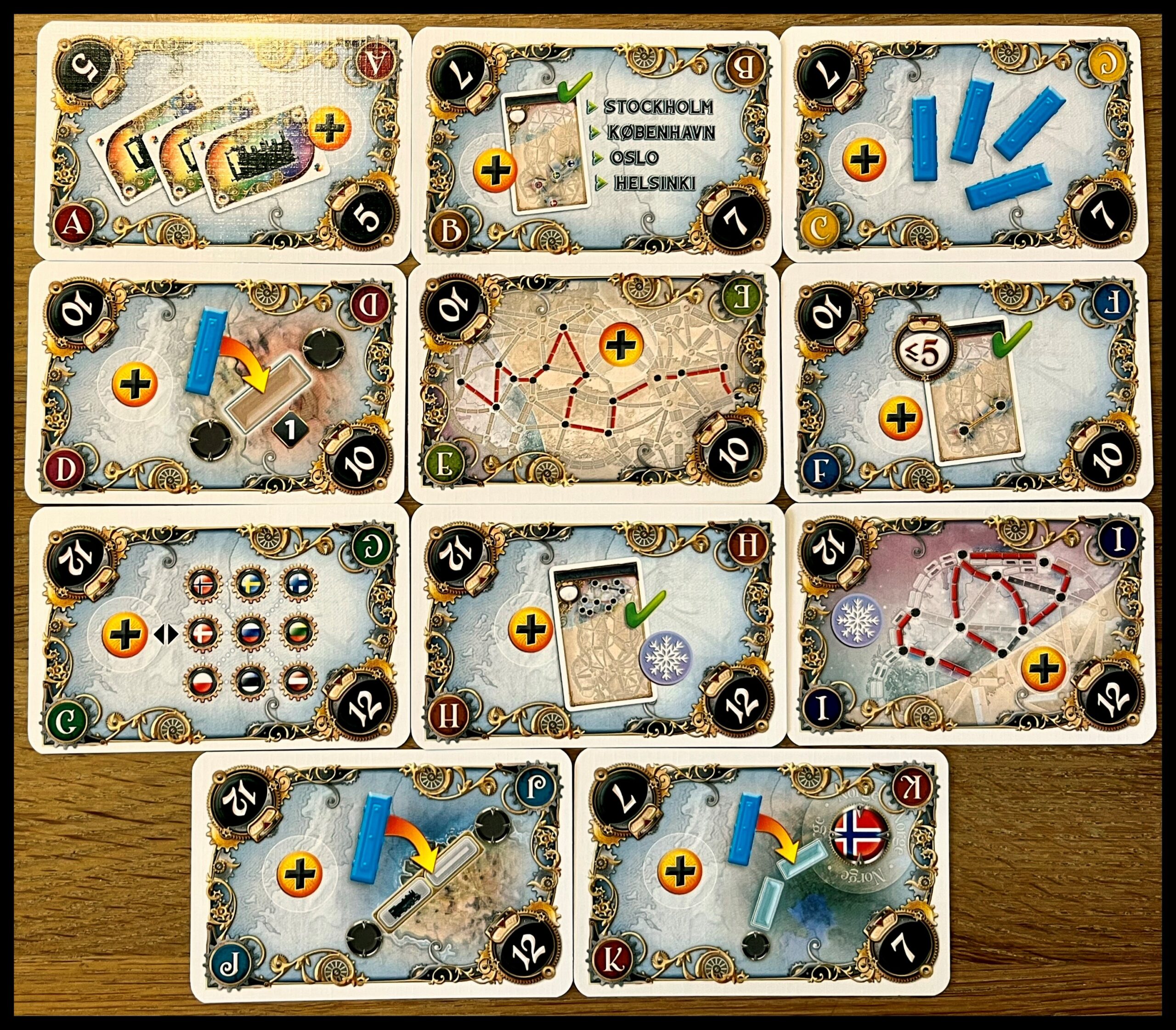 Ticket to Ride Northern Lights