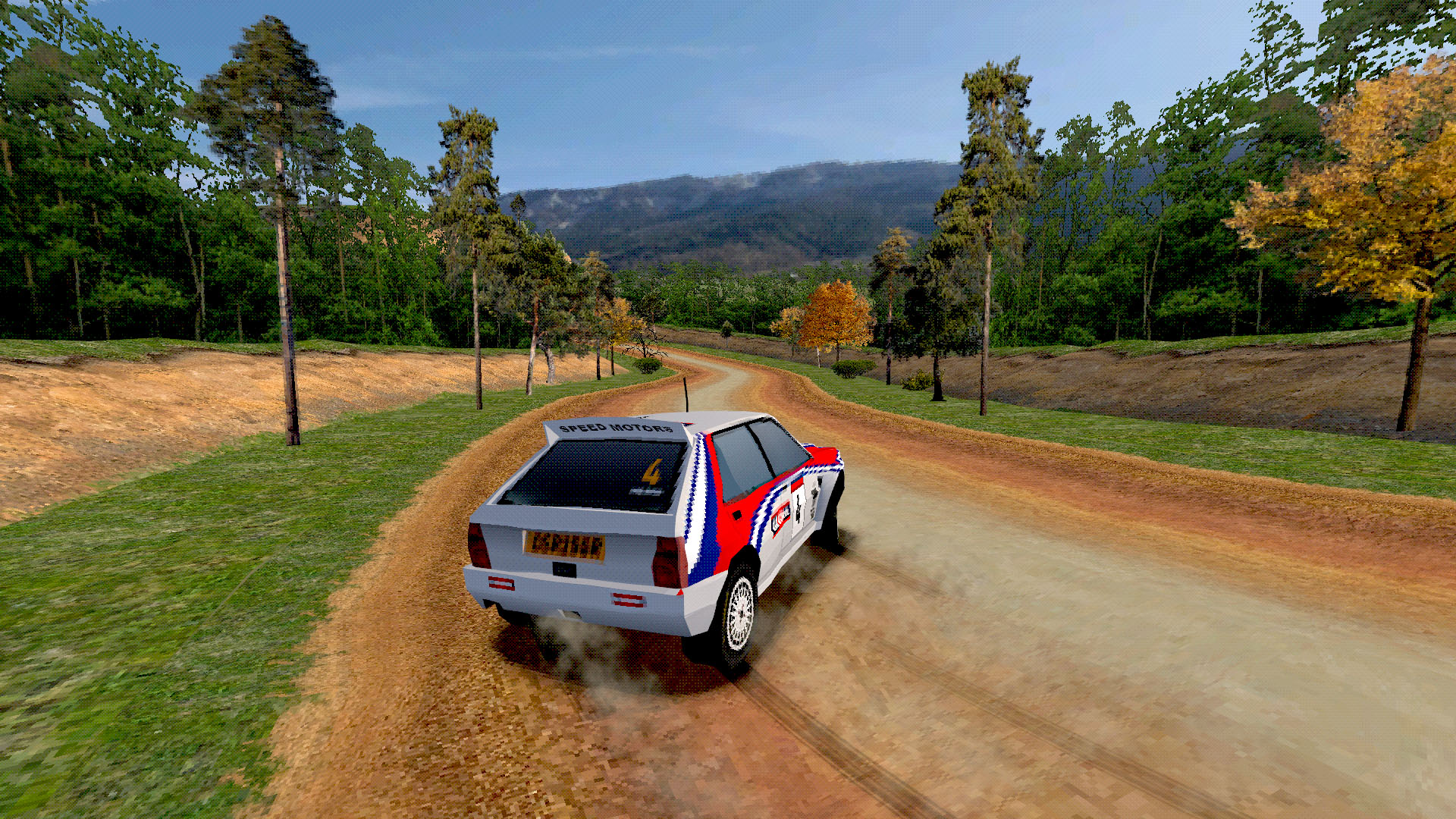 old school rally macchina