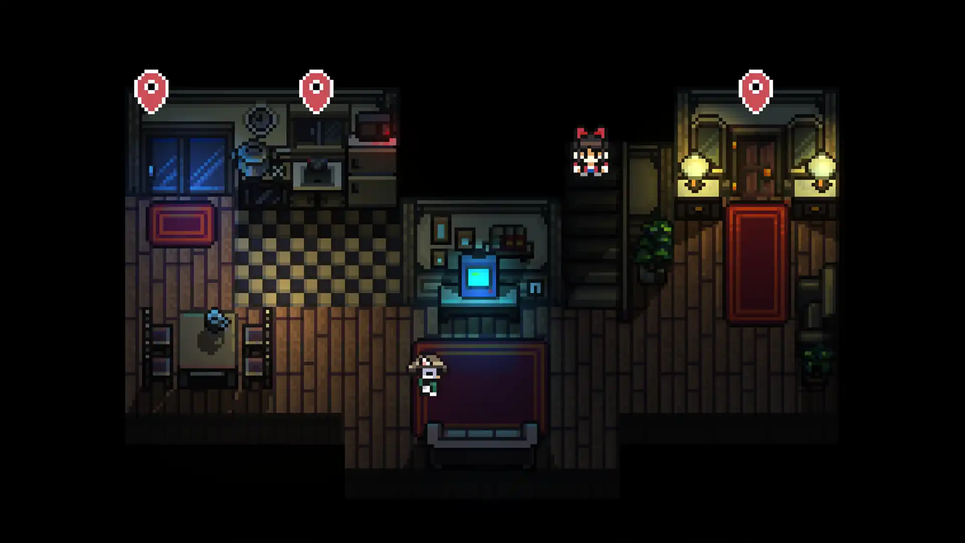 red bow strange dream casa di Roh