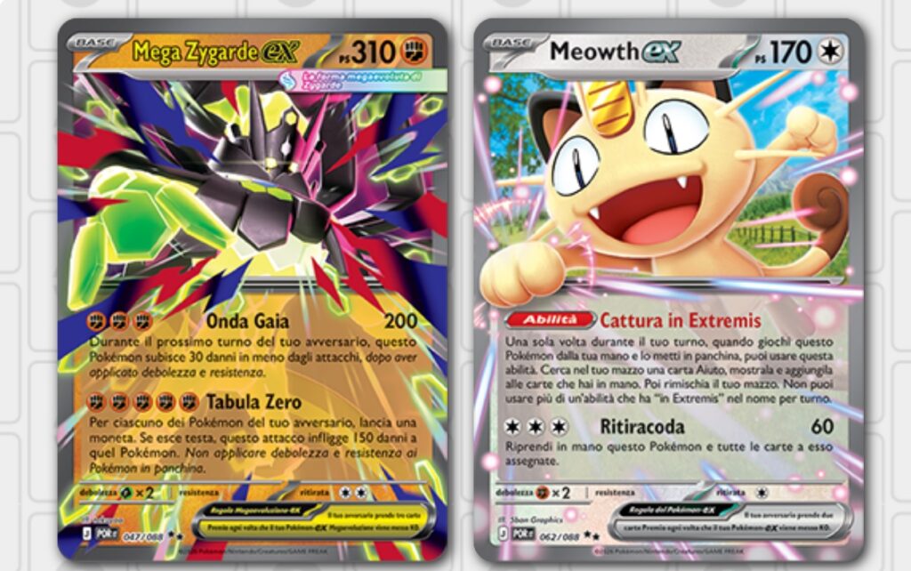 TCG Pokemon equilibrio perfetto meowth zygarde