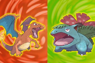 Pokémon rosso fuoco e verde foglia